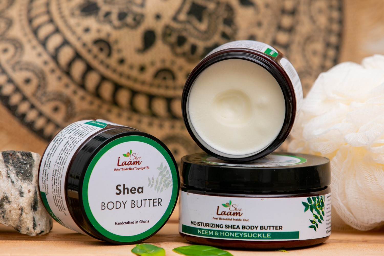 Shea And Neem Whipped Butter Neem And Honey Suckle