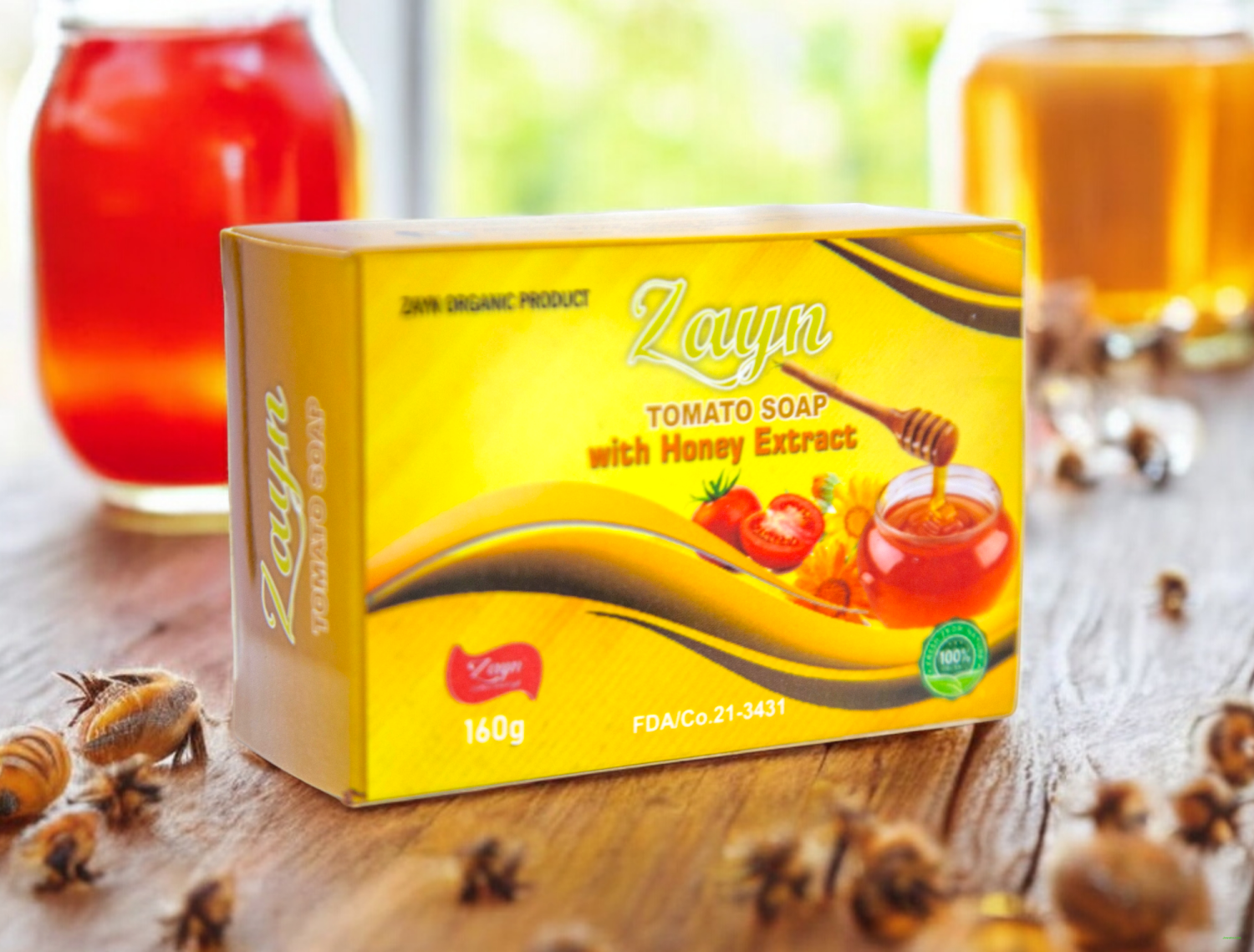 Zayn Tomato Soap with Honey Extract