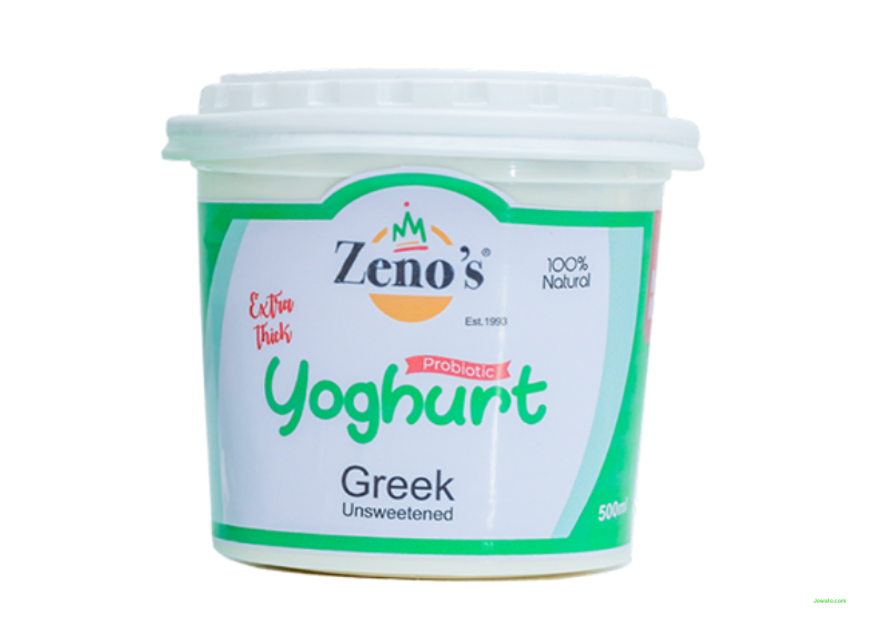 Zeno’s Authentic Greek Yogurt – 500 ml (Jowato, Tamale)