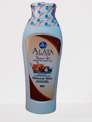 Alata Black Soap Shower Gel Natural Skin