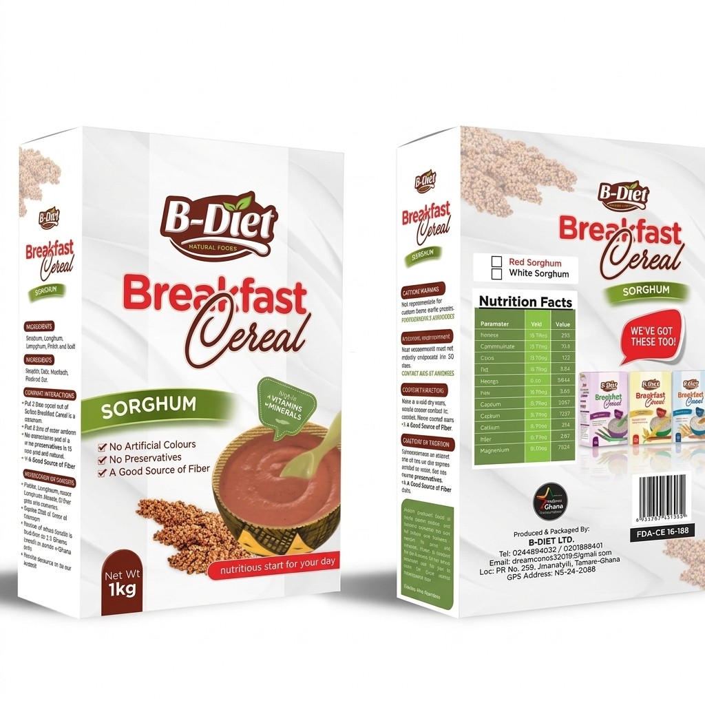 B diet Sorghum Cereal