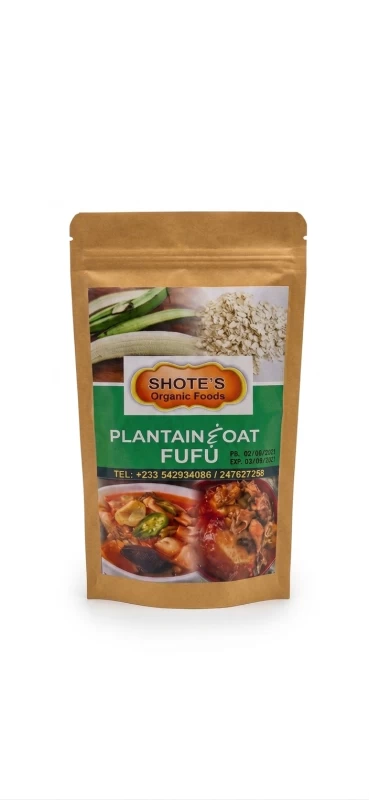 Shote's Plantain & Oat Fufu