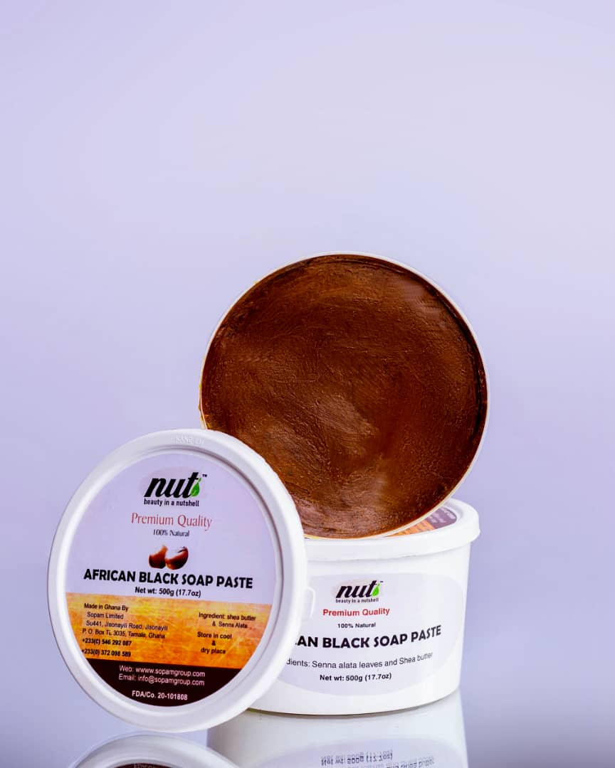 Premium Shea Butter & African Black Soap Duo | 100% Natural Skin Care 001