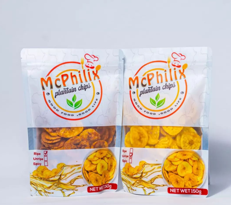 Mcphilix Plantain Chips - Ghana's Snack Sensation (150g) | Jowato.com