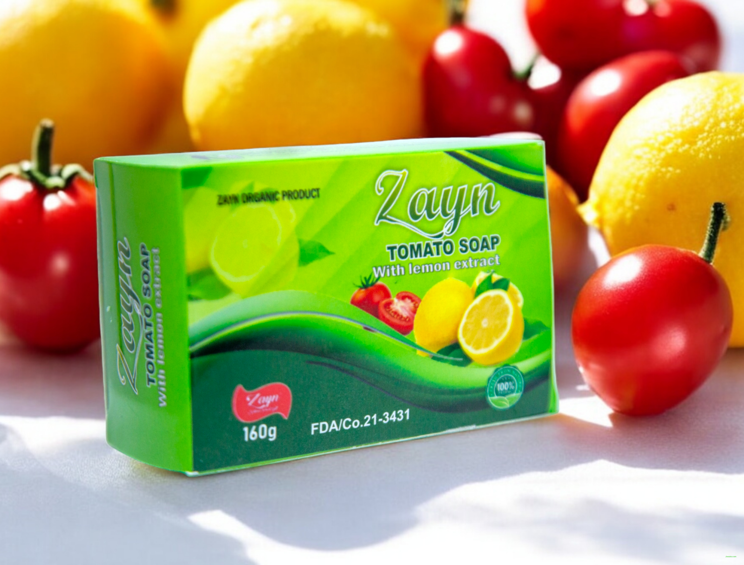 Zayn Tomato Soap with Lemon Extract