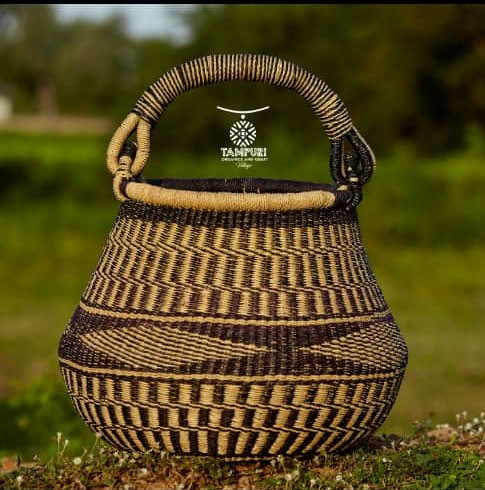 Princess - Handwoven Bolga Basket