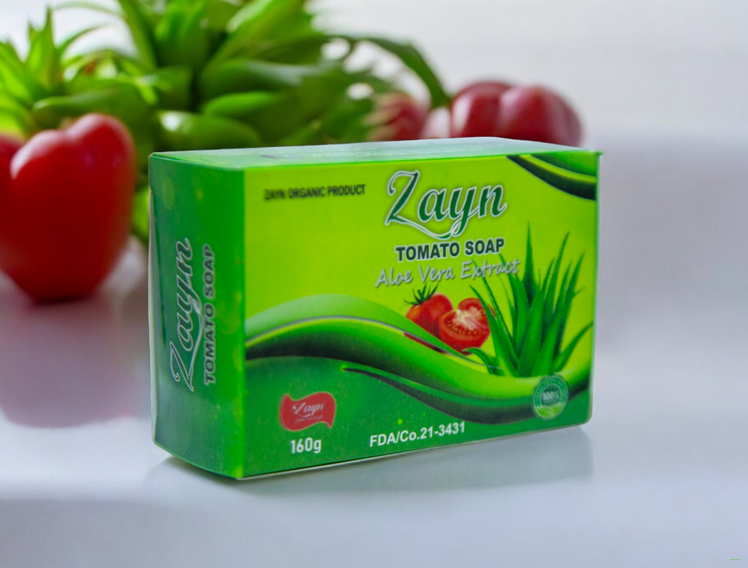 Zayn Tomato Soap with Aloe Vera Extract