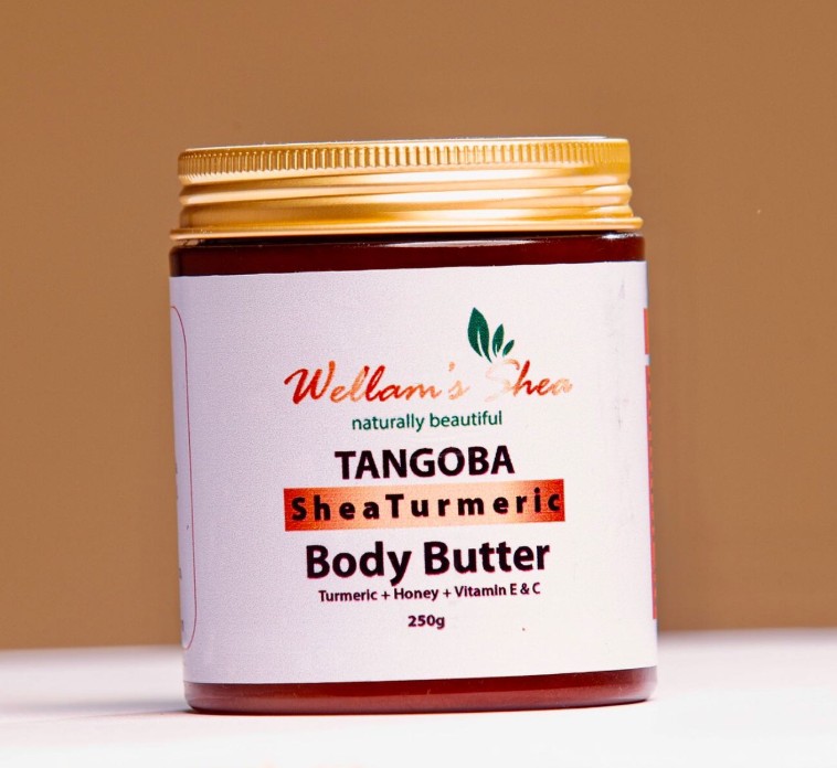 Wellam's Tangoba Shea Turmeric Body Butter